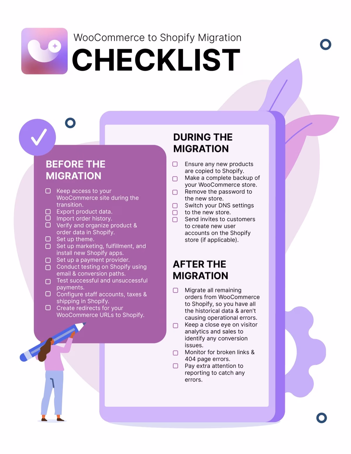 WooCommerce to Shopify Migration Checklist