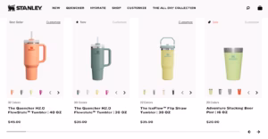 Top 10 Shopify stores, Stanley 1913