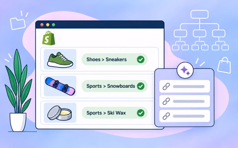 How to set Shopify product categories in bulk (2026), with a bulk editor or Sidekick