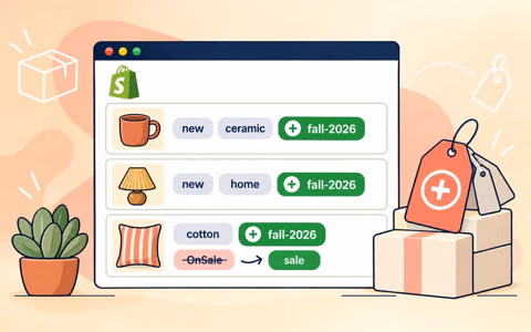 Shopify product tags in bulk: add, remove, and clean up tags without overwriting (2026)