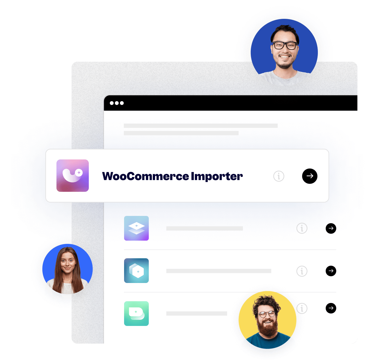 Illustration of building Shopify apps
