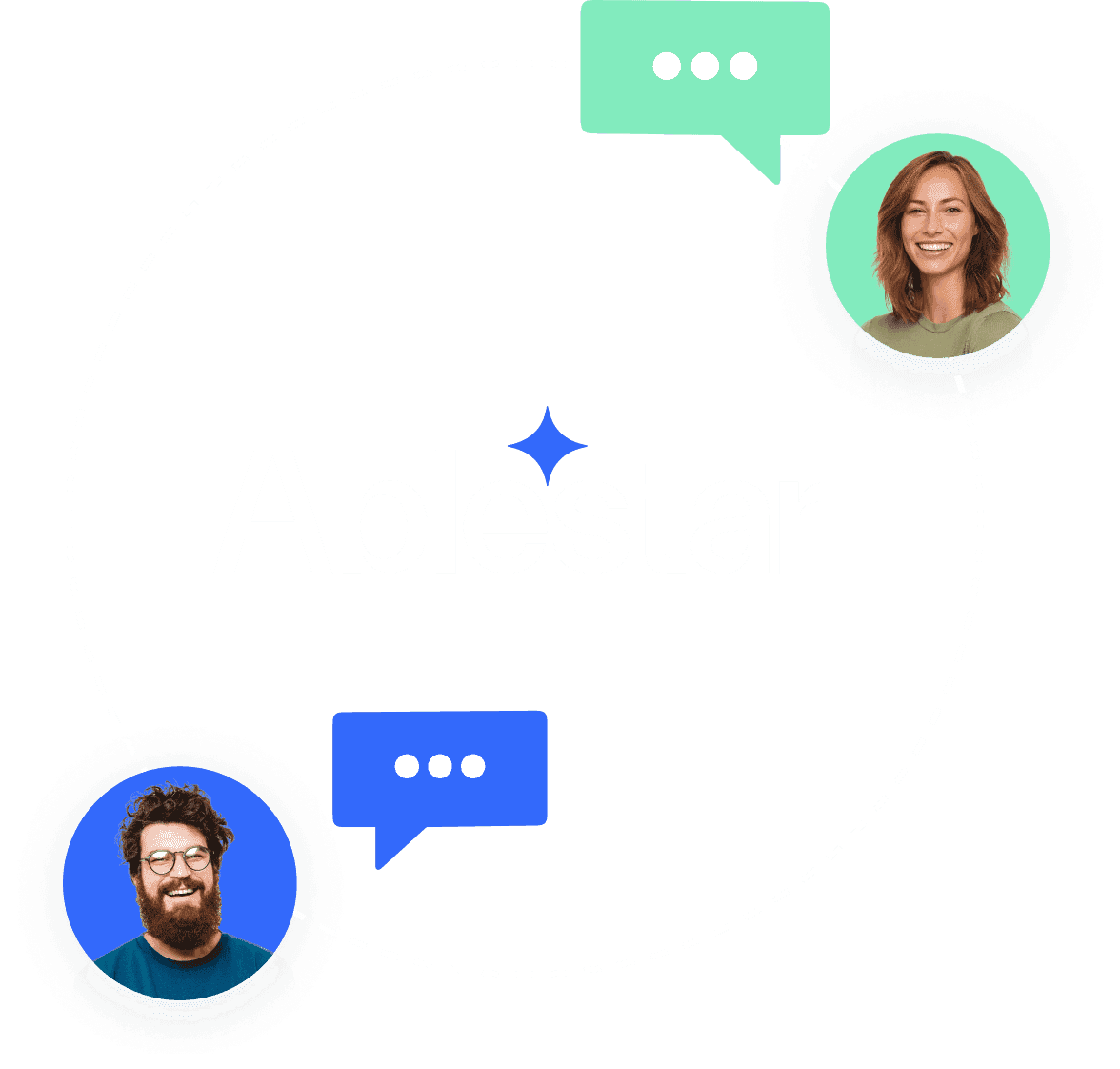 Partner support illustration