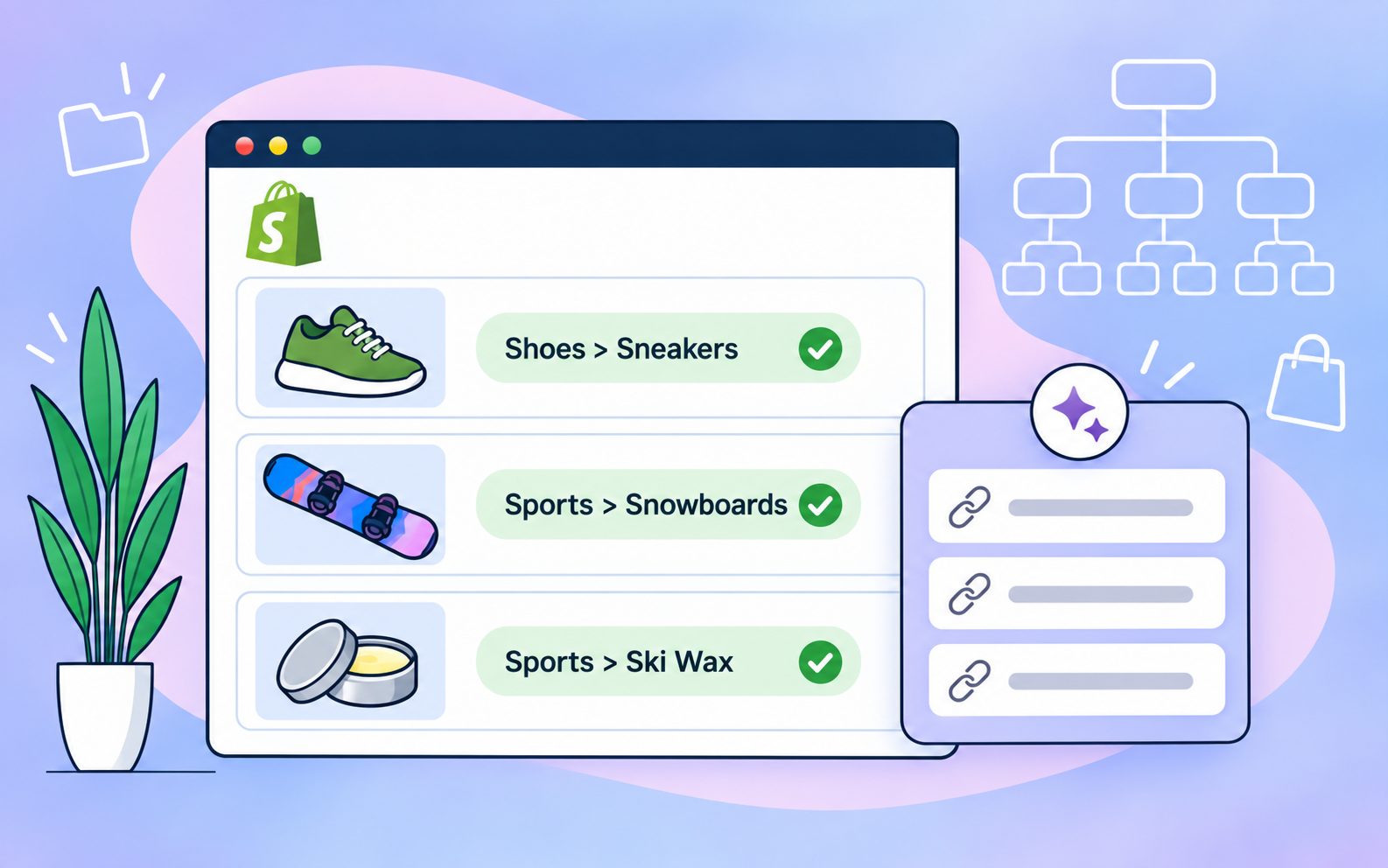 How to set Shopify product categories in bulk (2026), with a bulk editor or Sidekick