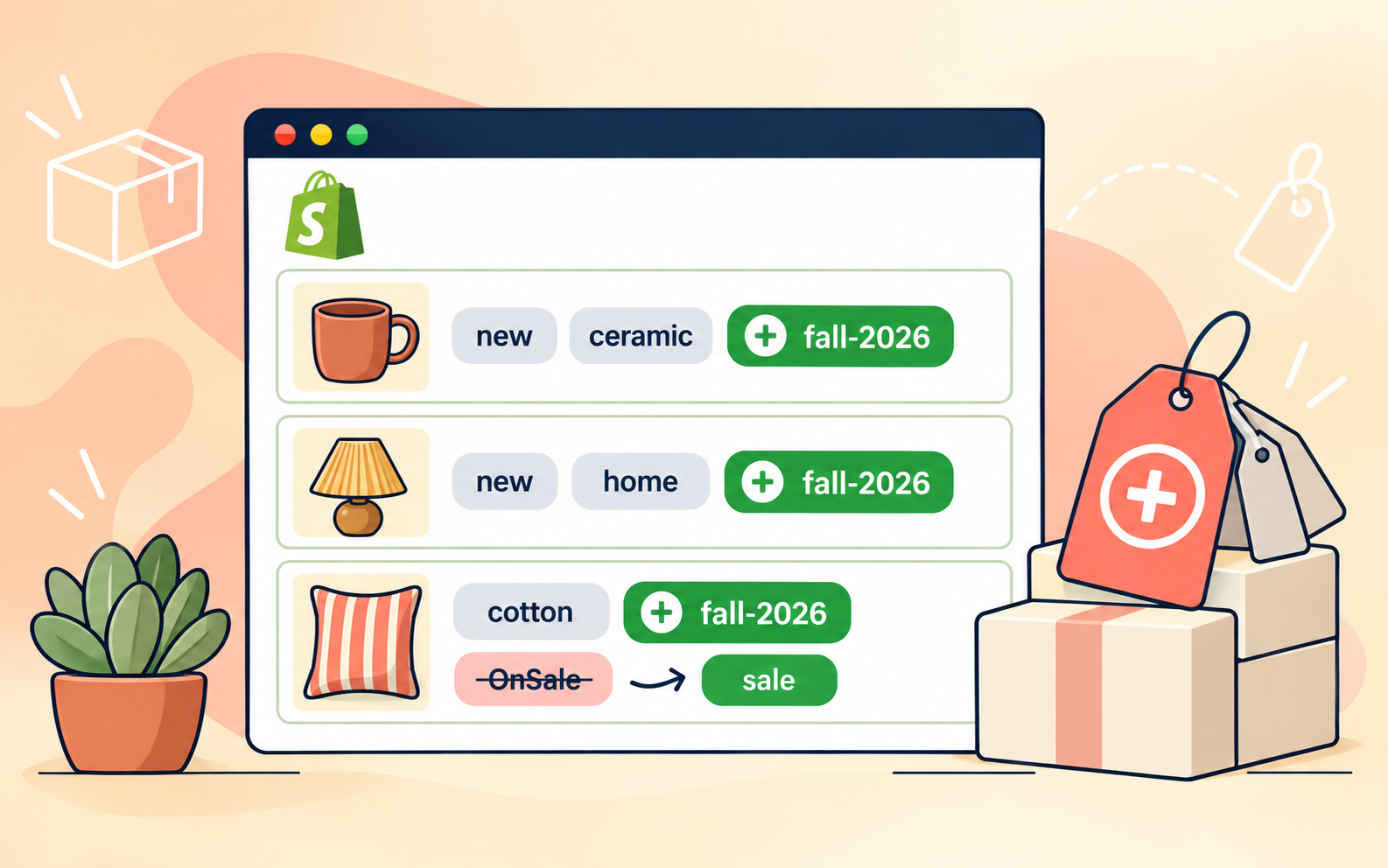 Shopify product tags in bulk: add, remove, and clean up tags without overwriting (2026)